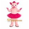 Pig Ballerina Mascot Costume