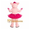 Pig Ballerina Mascot Costume