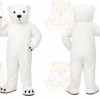 White Bear Mascot Costume