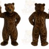 Brown Bear Mascot Costume
