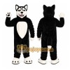 Black Husky Dog Mascot Costume Black Husky Dog Mascot Costume