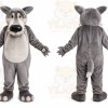 Gray Raccoon Mascot Costume