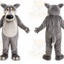 Gray Raccoon Mascot Costume