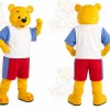 Yellow Bear Sports Mascot Costume