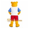 Yellow Bear Sports Mascot Costume