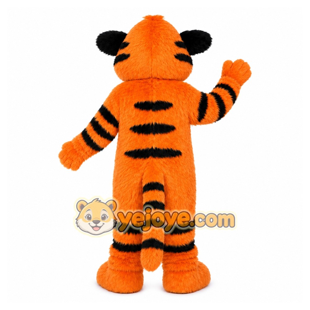 Orange Tiger Mascot Costume Orange Tiger Mascot Costume
