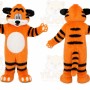 Orange Tiger Mascot Costume