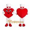 Red Heart Mascot Costume