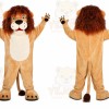 Tan Lion Mascot Costume