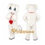 White Rabbit Mascot Costume