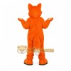 Orange Fox Mascot Costume Orange Fox Mascot Costume