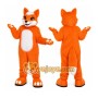 Orange Fox Mascot Costume