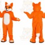 Orange Fox Mascot Costume