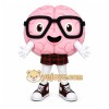 Brain Character Mascot Costume Brain Character Mascot Costume