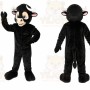 Black Buffalo Mascot Costume