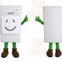 White Plug Character Mascot Costume