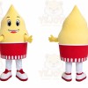 Yellow Ice Cream Mascot Costume