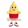 Yellow Ice Cream Mascot Costume Yellow Ice Cream Mascot Costume