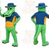 Green Crocodile Mascot Costume