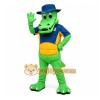 Green Crocodile Mascot Costume Green Crocodile Mascot Costume