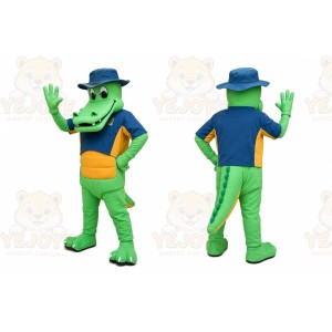 Green Crocodile Mascot Costume