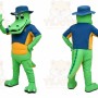 Green Crocodile Mascot Costume