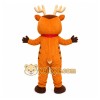 Orange Reindeer Mascot Costume