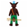 Brown Wolf Mascot Costume Brown Wolf Mascot Costume