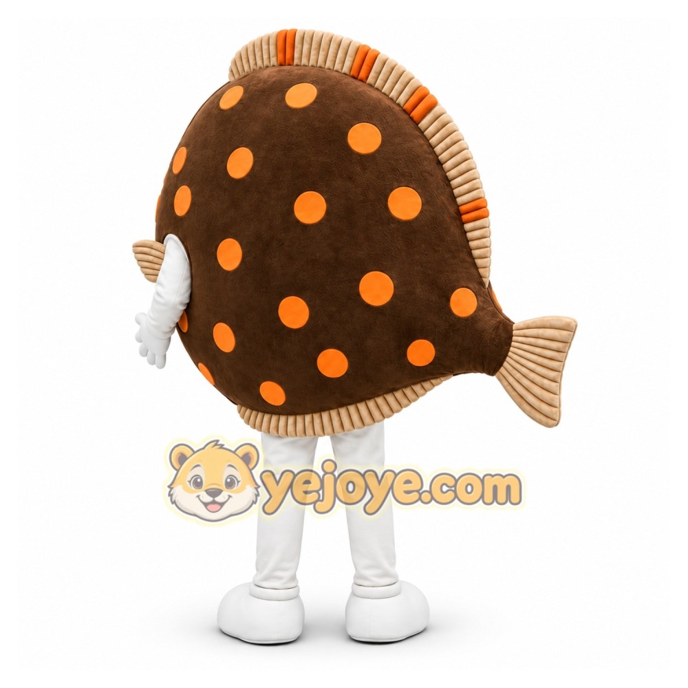 Chocolate Cookie Mascot Costume Chocolate Cookie Mascot Costume