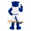 Blue Sports Panther Mascot Costume Blue Sports Panther Mascot Costume