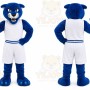 Blue Sports Panther Mascot Costume