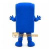 Blue Armchair Mascot Costume Blue Armchair Mascot Costume