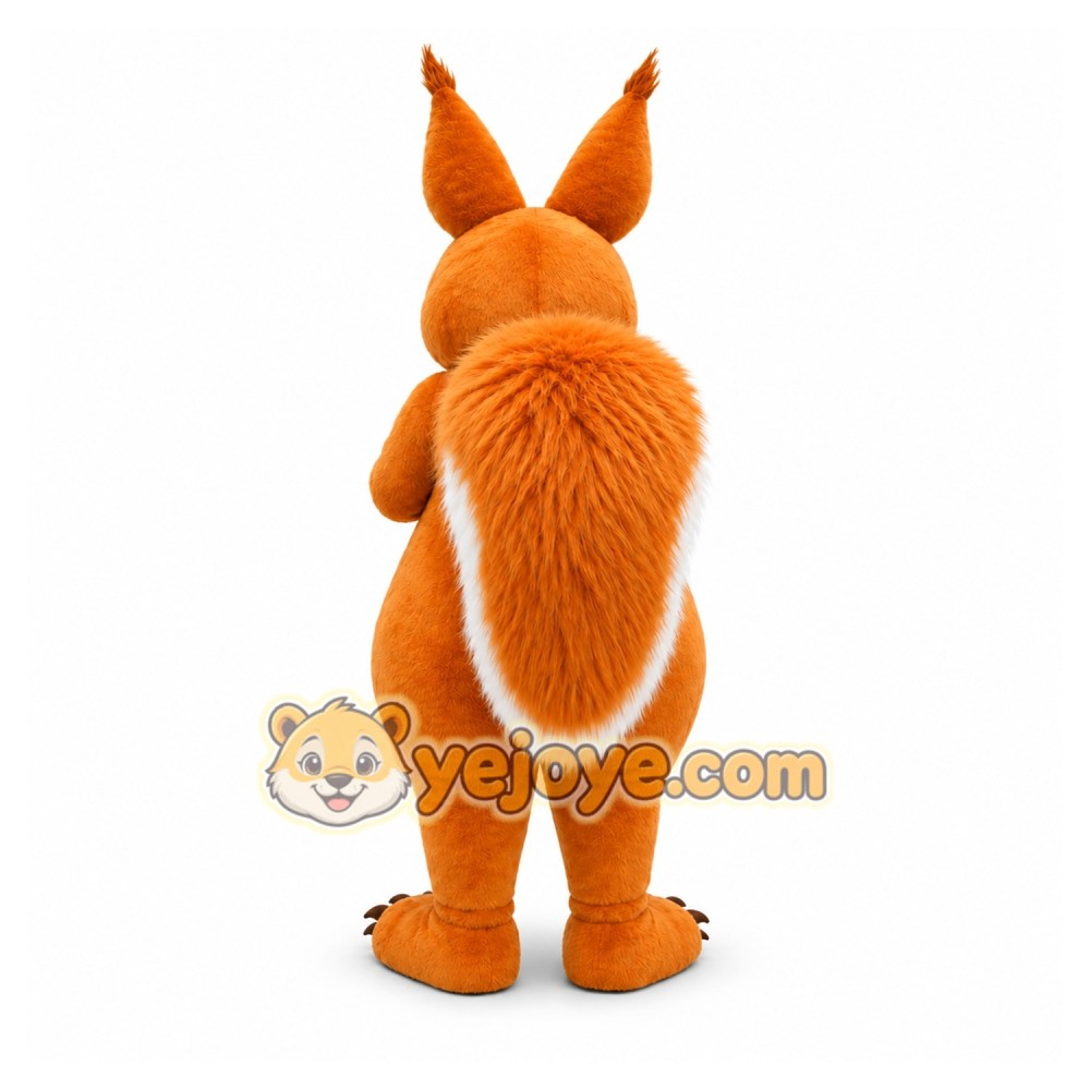 Orange Squirrel Mascot Costume Orange Squirrel Mascot Costume