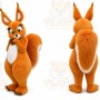 Orange Squirrel Mascot Costume