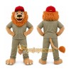 Worker Lion Mascot Costume