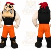 Muscle Man Mascot Costume
