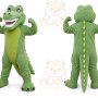 Green Alligator Mascot Costume