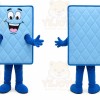 Blue Mattress Mascot Costume