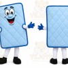 Blue Mattress Mascot Costume