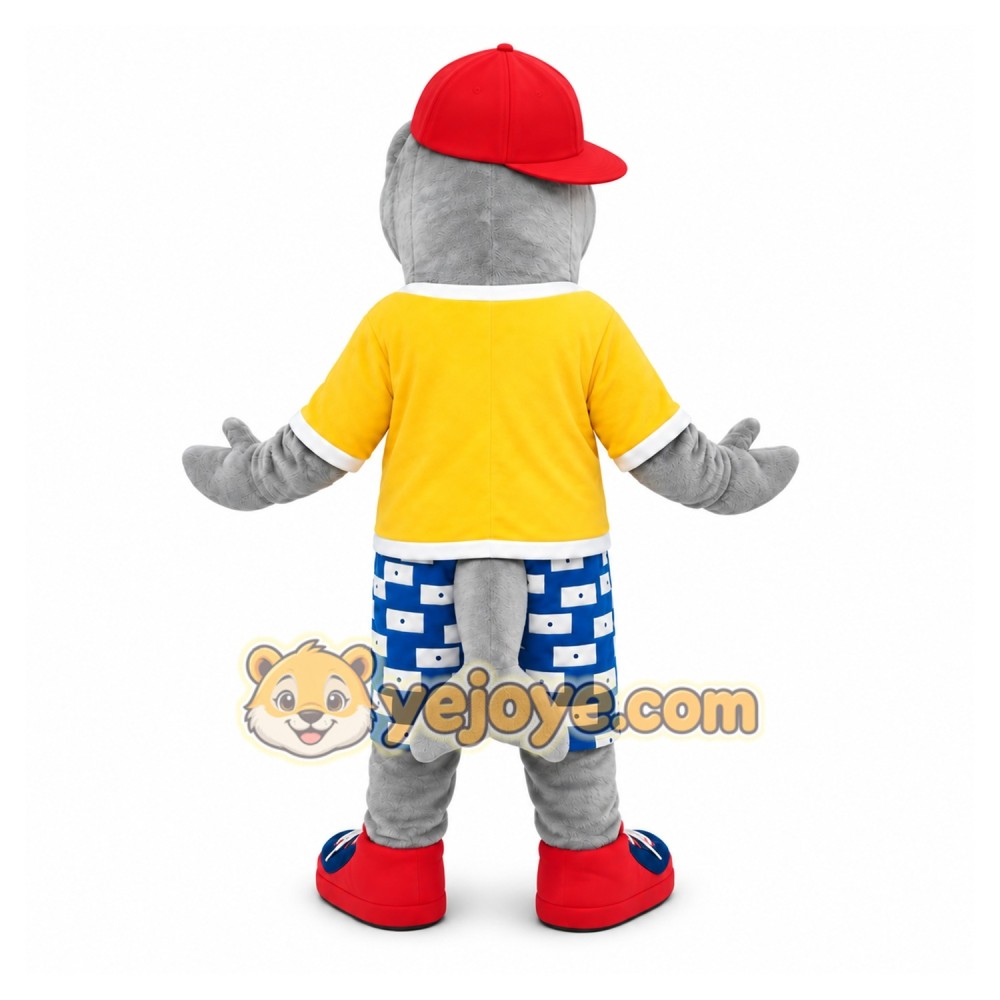 Sport Hippo Mascot Costume Sport Hippo Mascot Costume