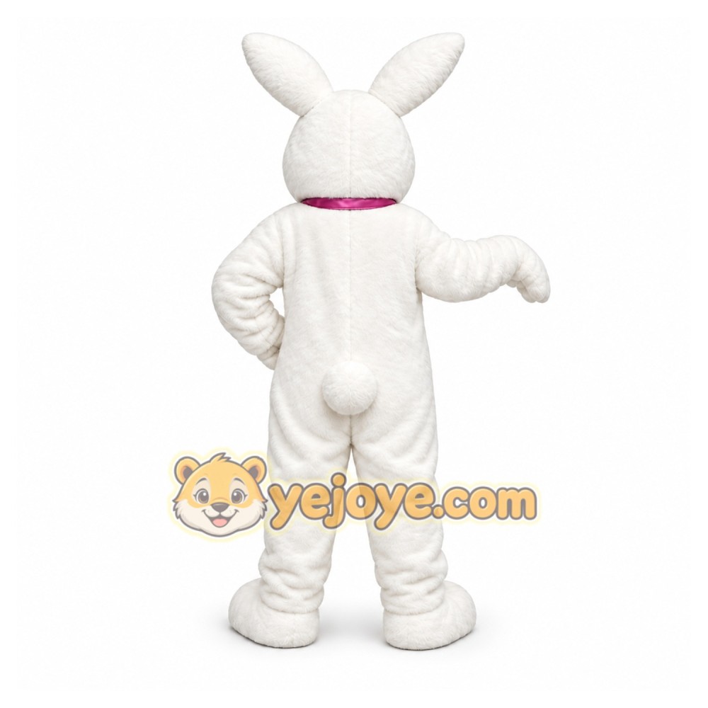 White Rabbit Mascot Costume White Rabbit Mascot Costume
