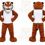 Orange Tiger Mascot Costume