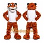 Orange Tiger Mascot Costume