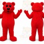 Red Bear Mascot Costume