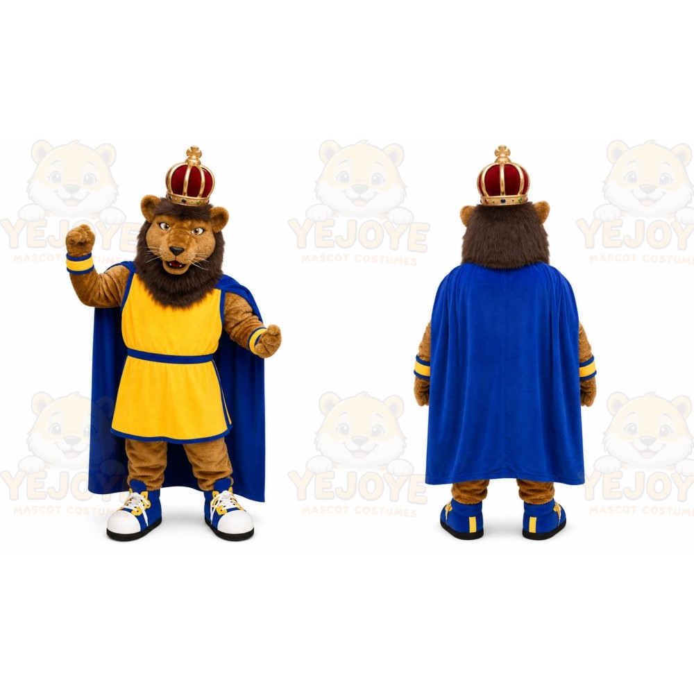 Royal Lion Mascot Costume