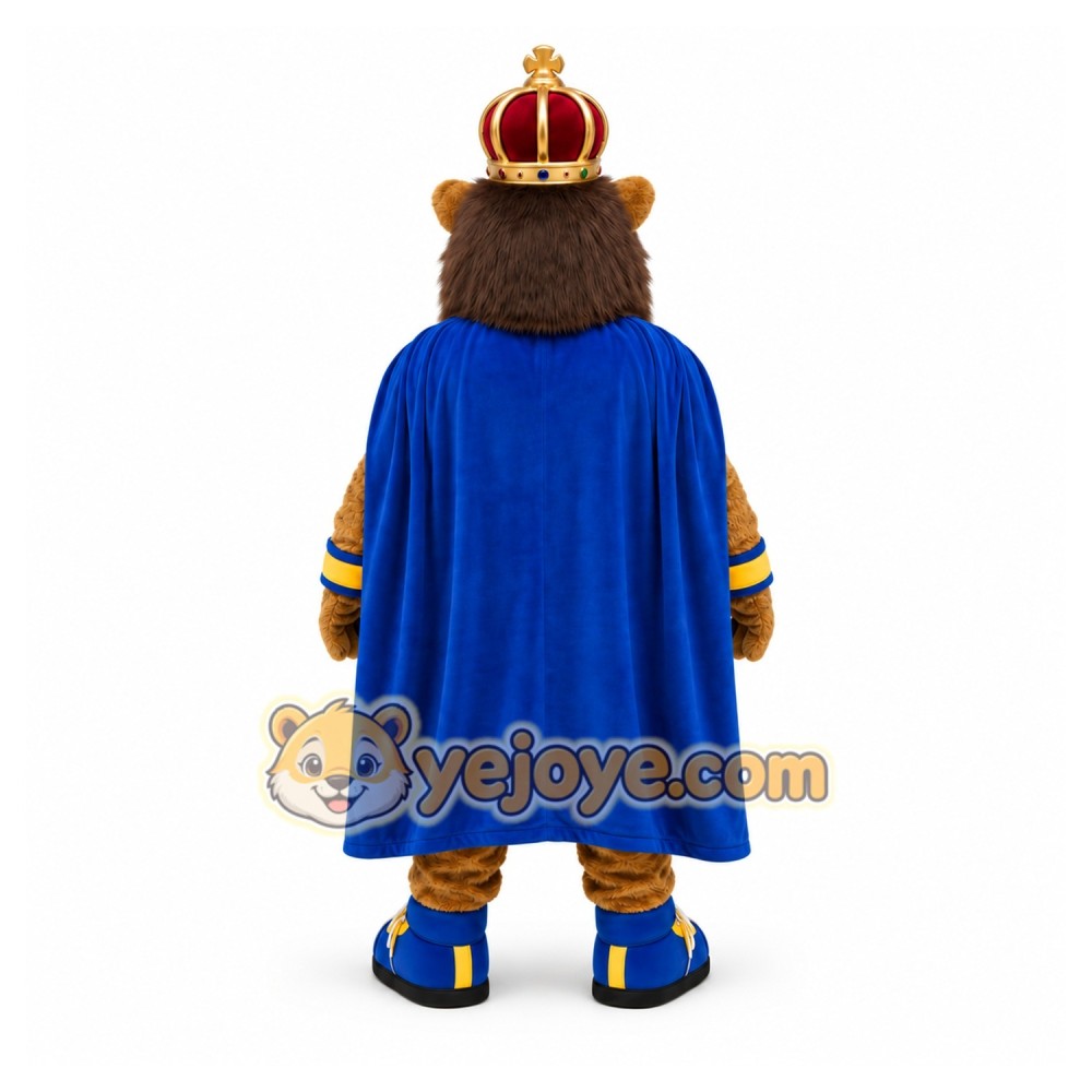 Royal Lion Mascot Costume Royal Lion Mascot Costume