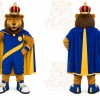 Royal Lion Mascot Costume
