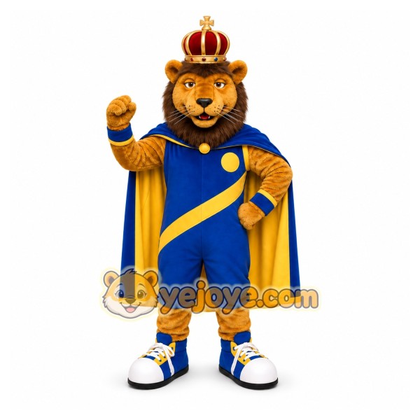 Royal Lion Mascot Costume