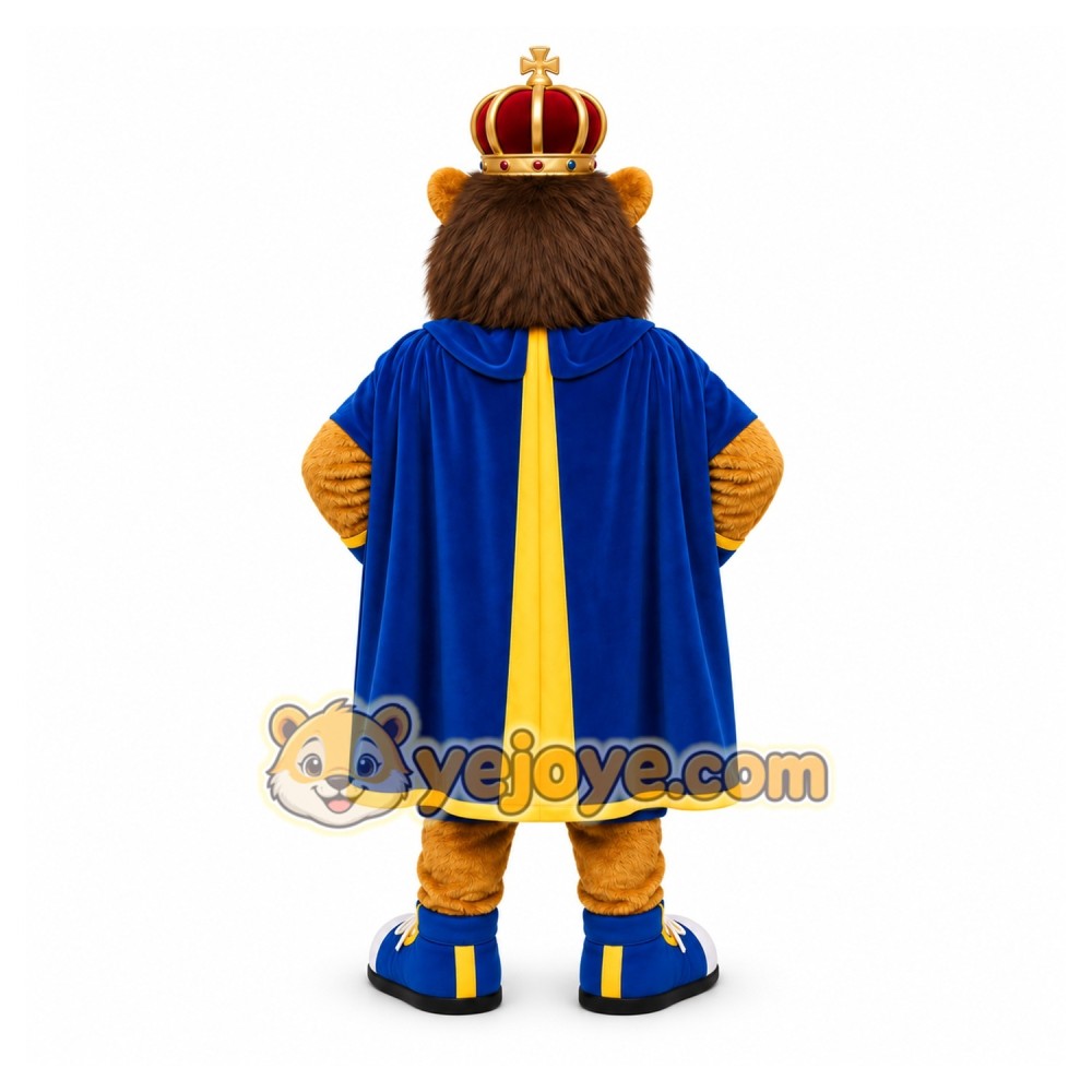 Royal Lion Mascot Costume Royal Lion Mascot Costume
