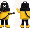 Vacuum Cleaner Mascot Costume